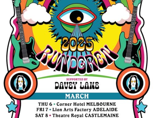 TODD RUNDGREN announces 2025 Australian Tour Dates  with special guest DAVEY LANE