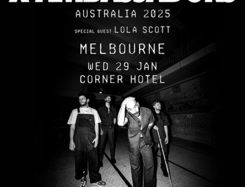 X AMBASSADORS (USA) announce LOLA SCOTT as special guest on exclusive headline Melbourne show for next month!