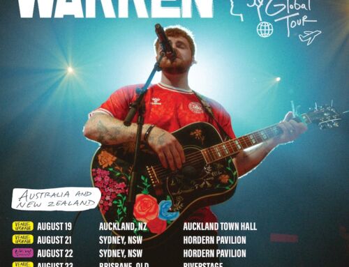 ALEX WARREN announces upgrades for all shows + new Adelaide & second Sydney shows added due to phenomenal demand!