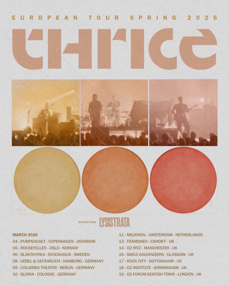 Thrice