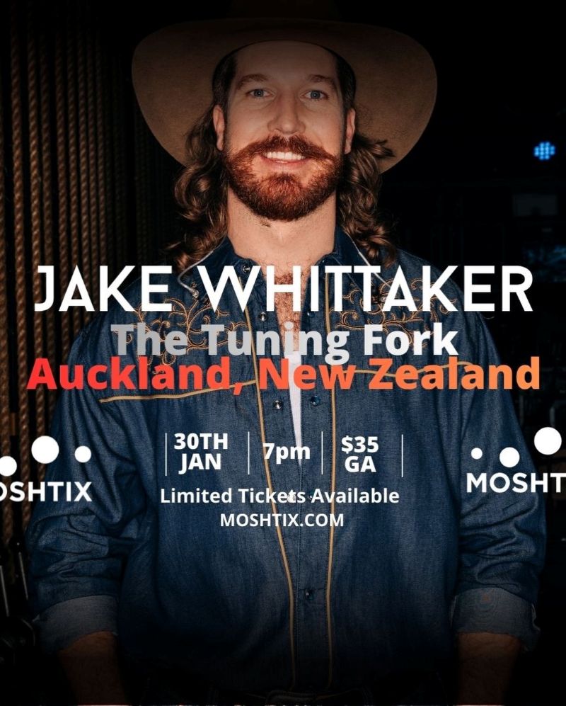 Jake Whittaker_NZ tour